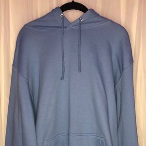 Blue hoodie